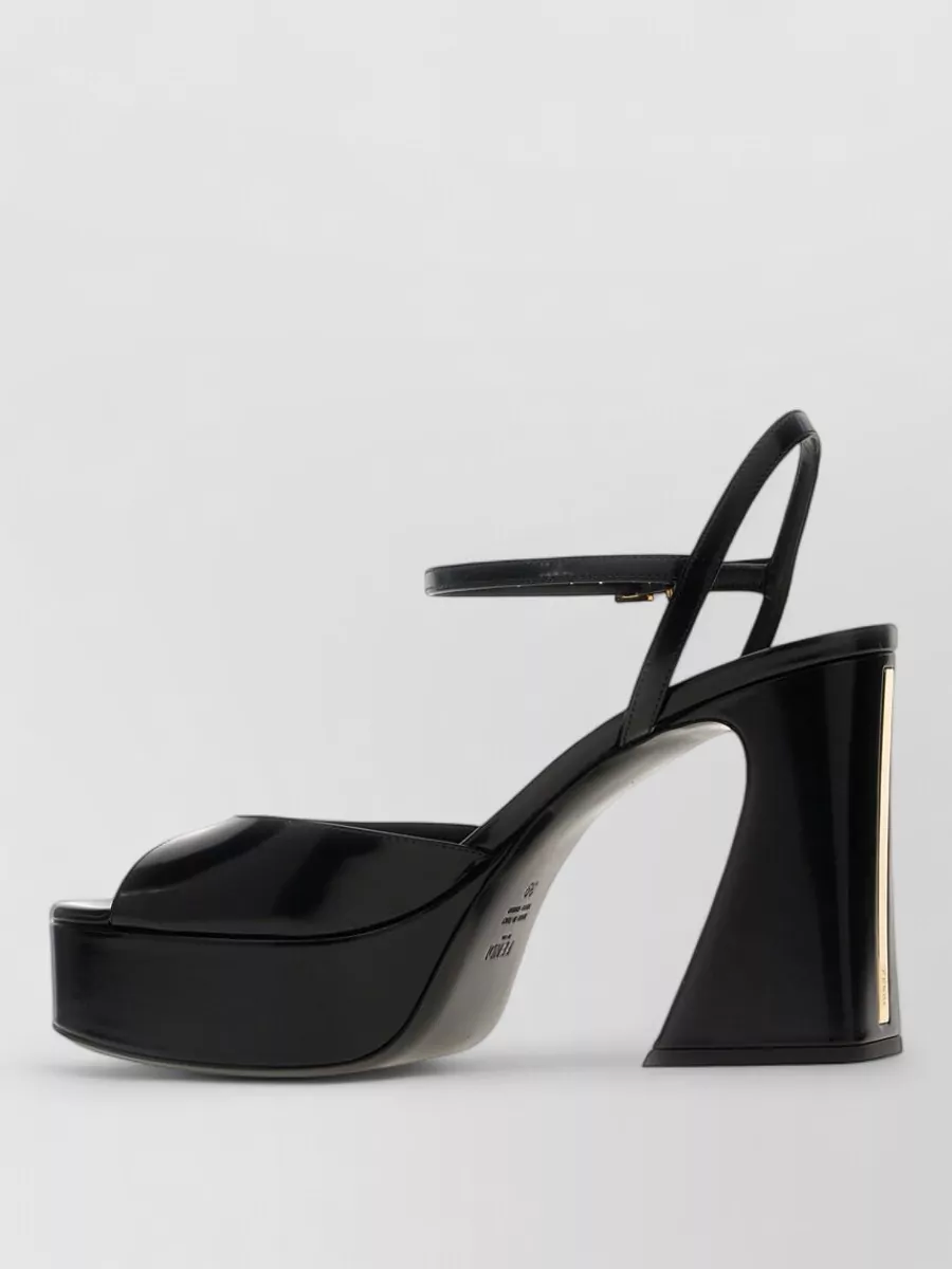 Fendi leather sandals