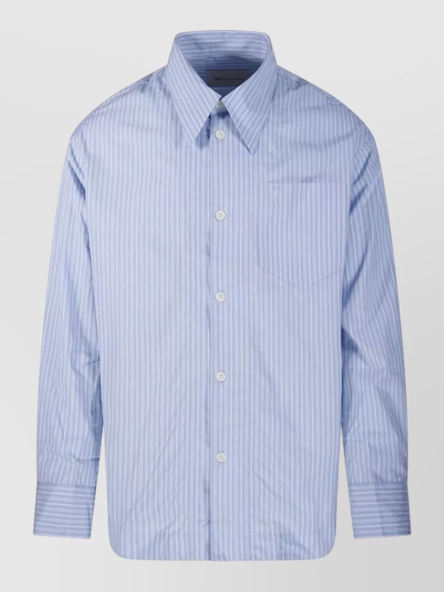 Ami Paris Long sleeve wide shirt