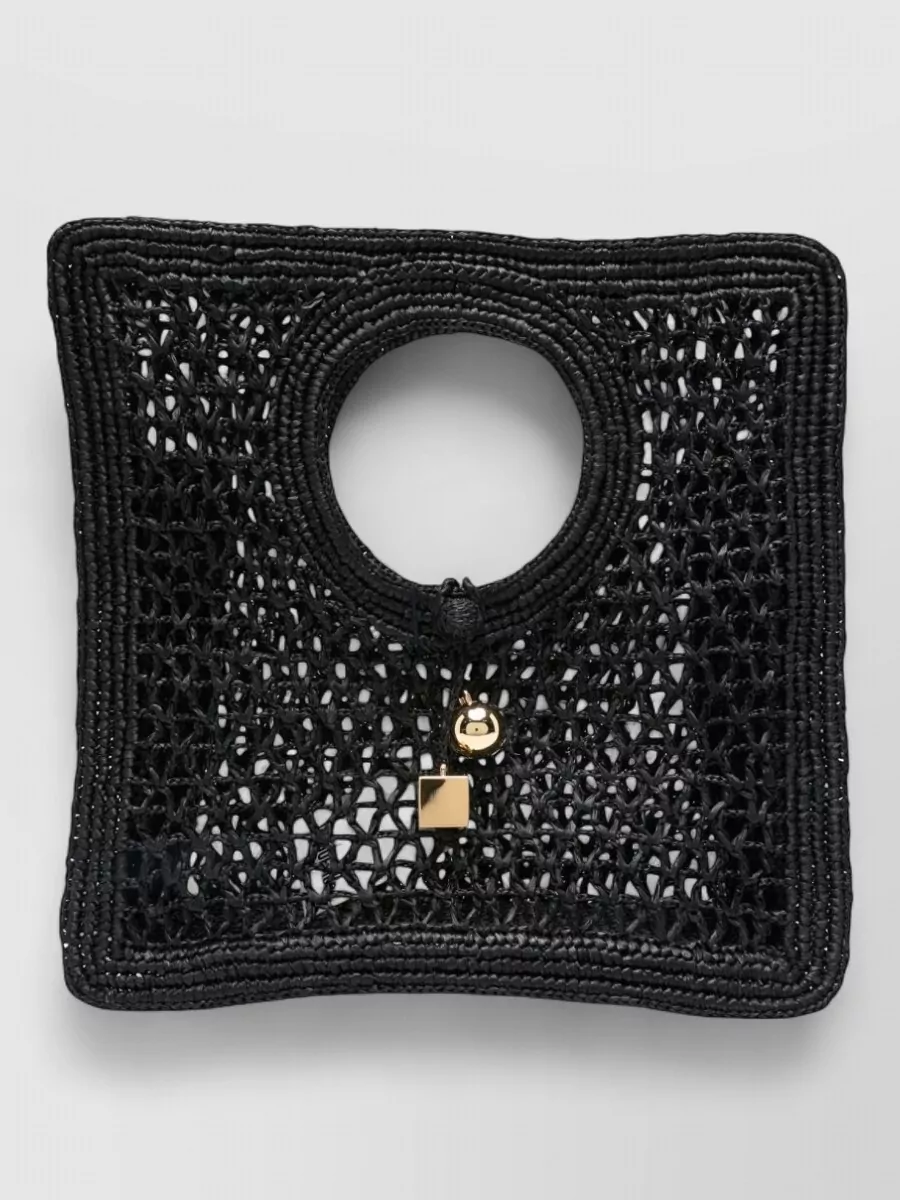 Jacquemus Raffia Tote Bag