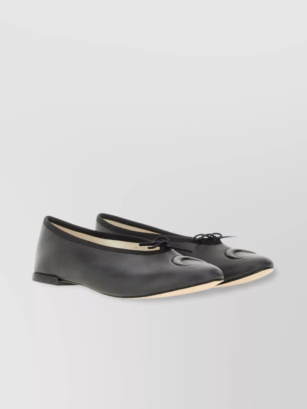 Marine Serre "Luna Bow" Ballerina Shoes