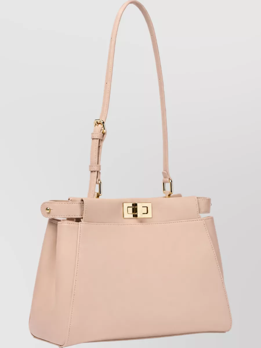 Fendi Peekaboo Small Leather Shoulder Bag