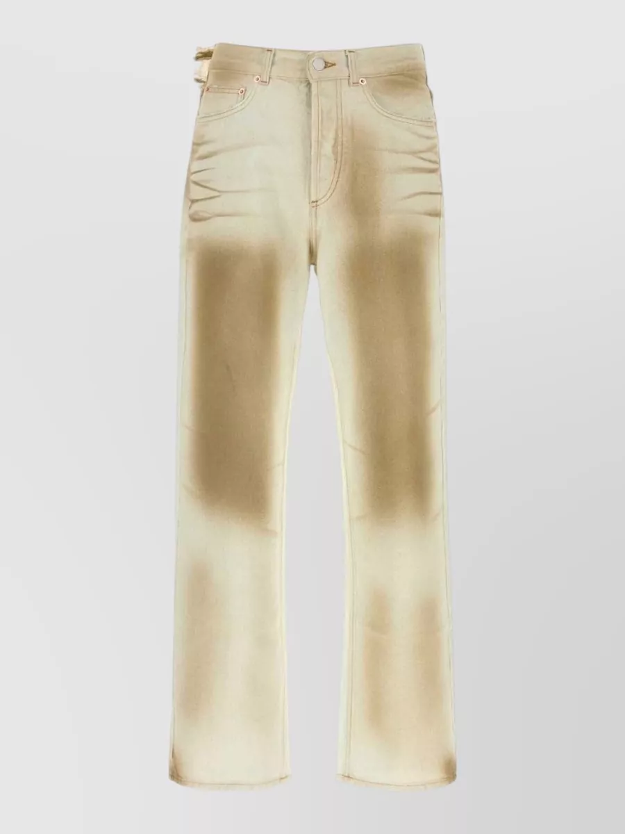 Magliano two-tone distressed denim jeans