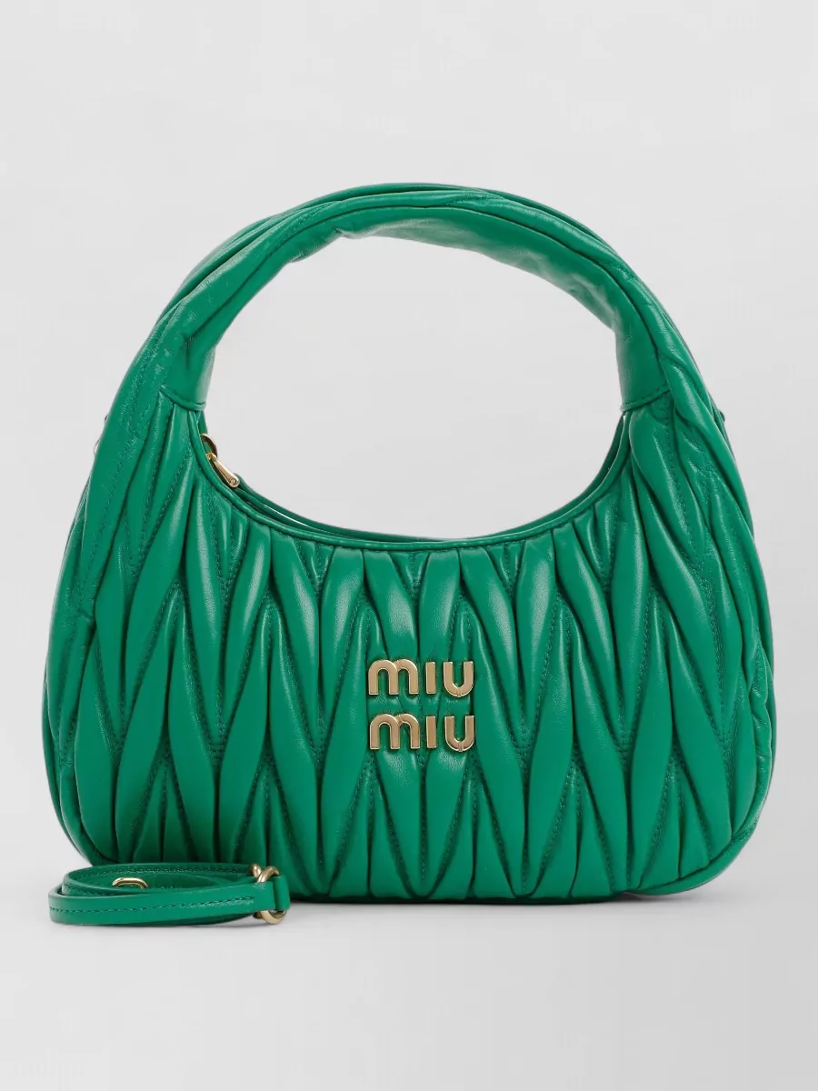 Miu Miu Compact transparent handle bag | The Fashion Square
