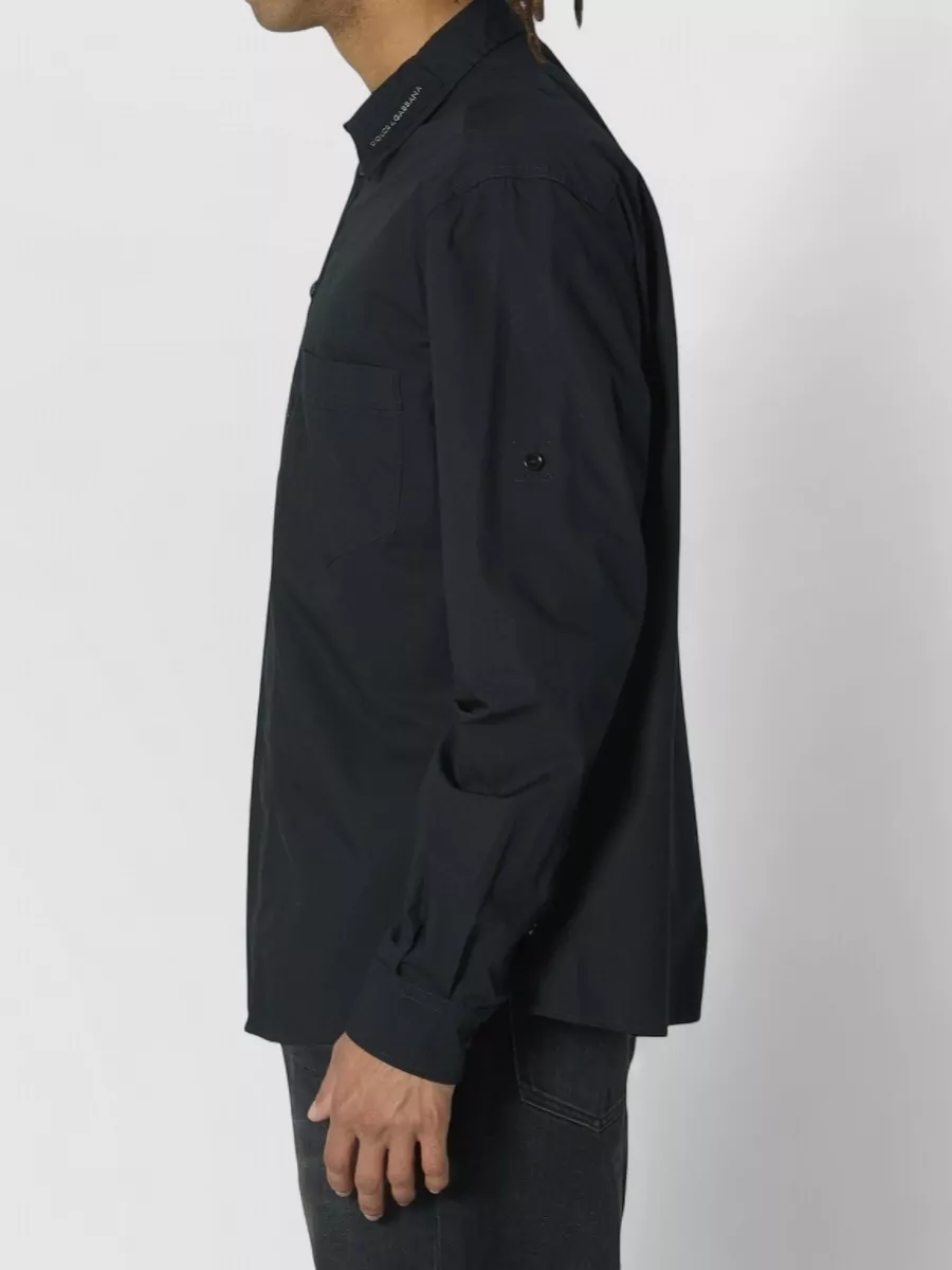 Dolce&Gabbana Regular-Fit Cotton Military Shirt