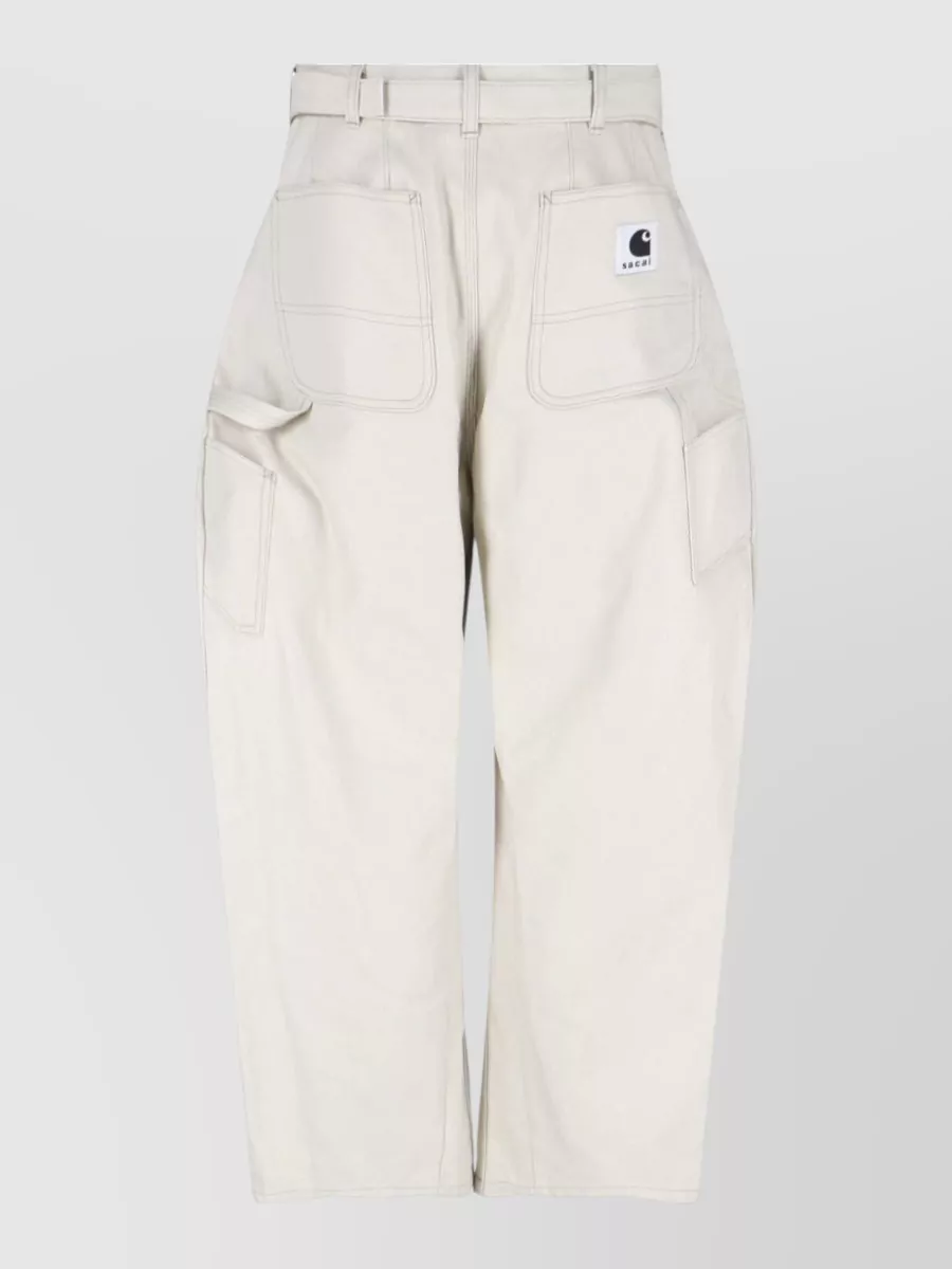 Sacai Straight-Leg Trousers