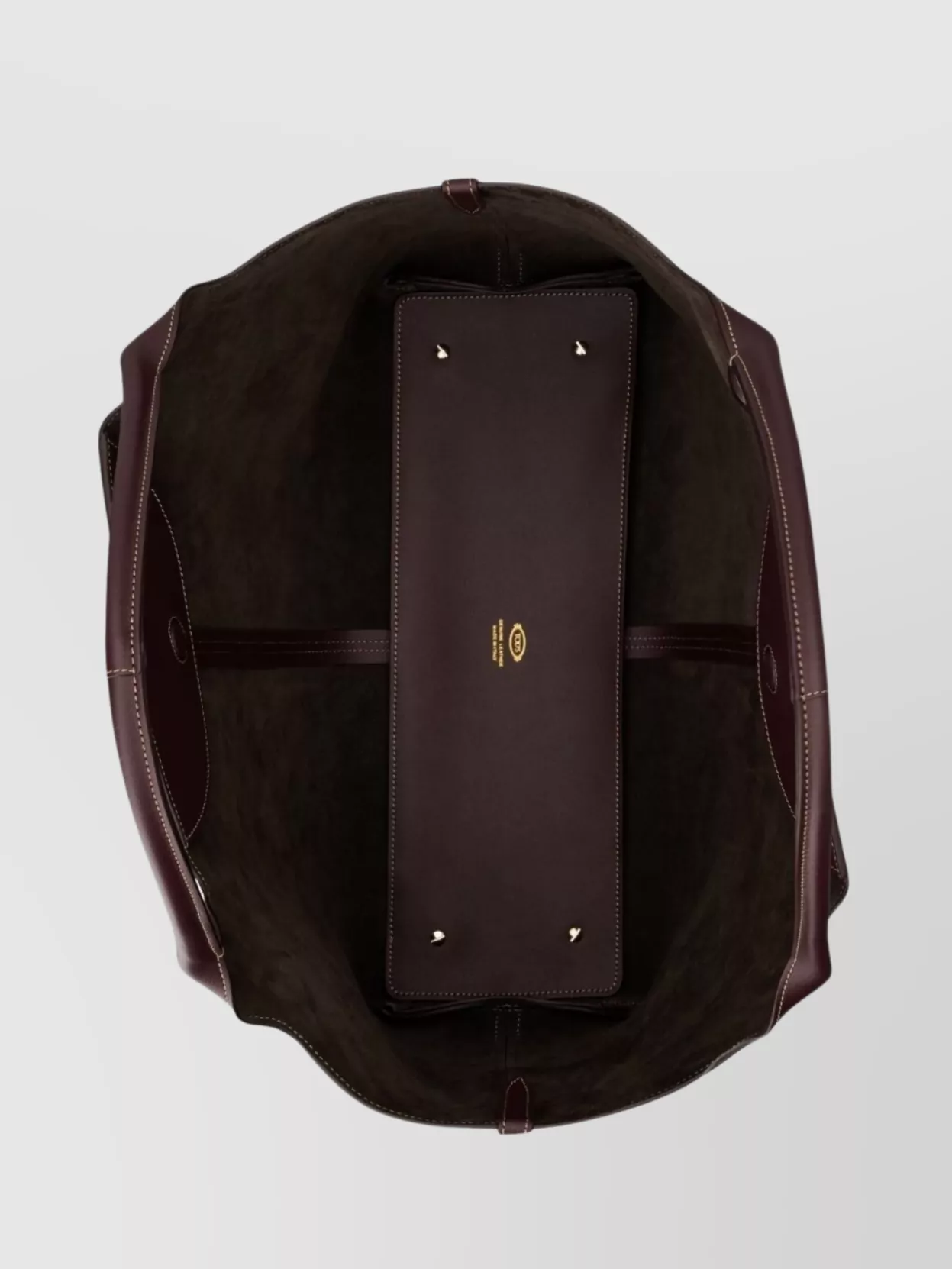 Tod's Medium Leather Shopping Bag With Gold-Tone Hardware