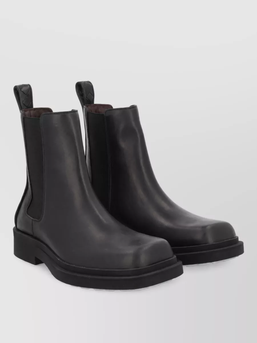 Bottega Veneta Leather Chelsea Boots