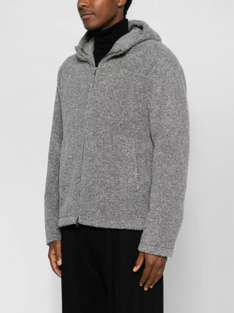 Herno Fleece Hooded Padded Coat