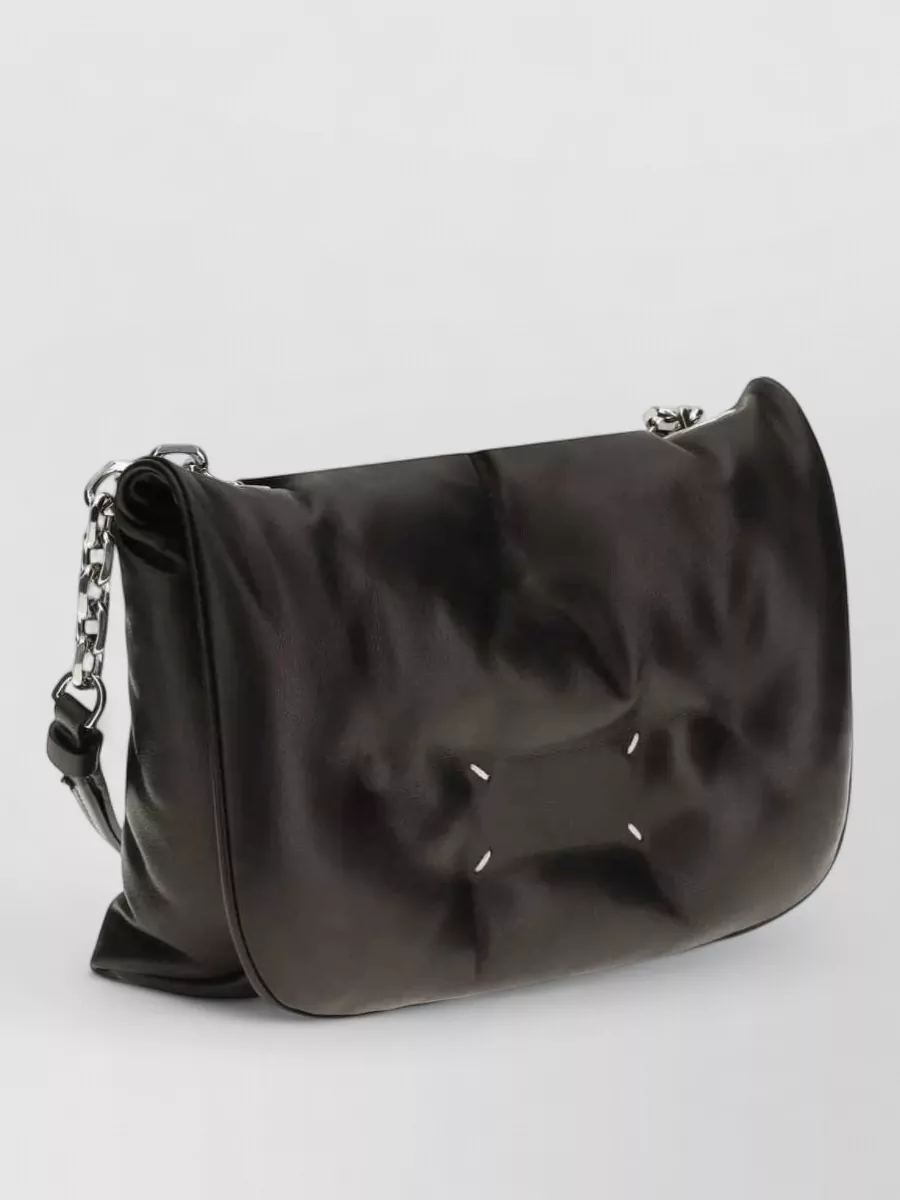Maison Margiela Glam Slam Small Leather Shoulder Bag