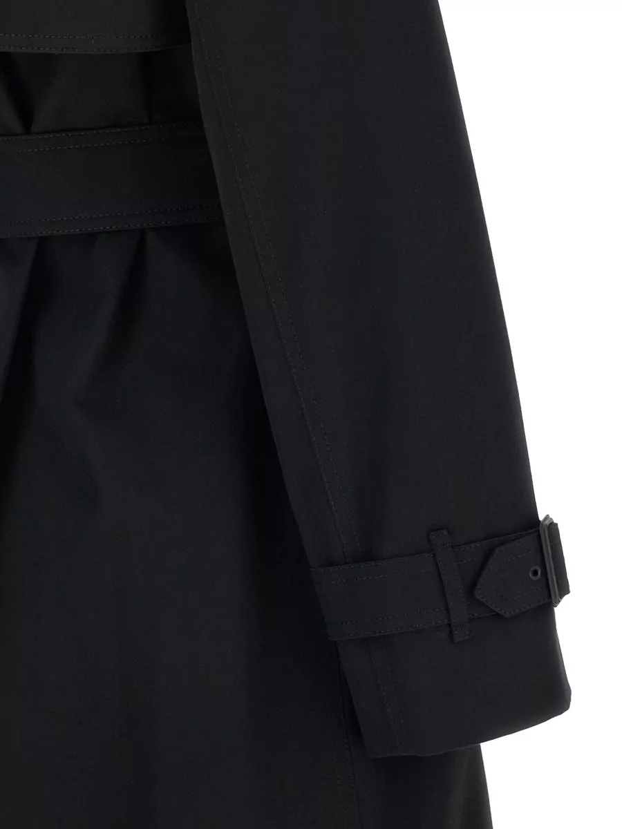 Burberry Sandridge Single-Breasted Belted Trench Coat