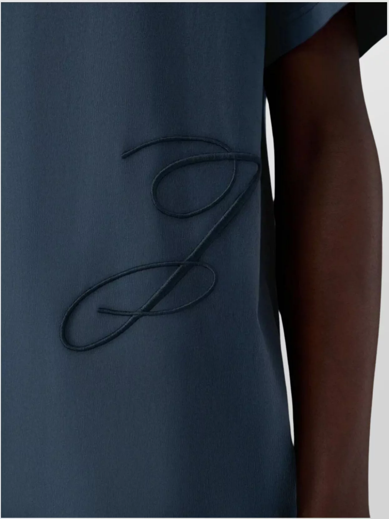 Jacquemus The J Crew Neck Embroidered T-Shirt