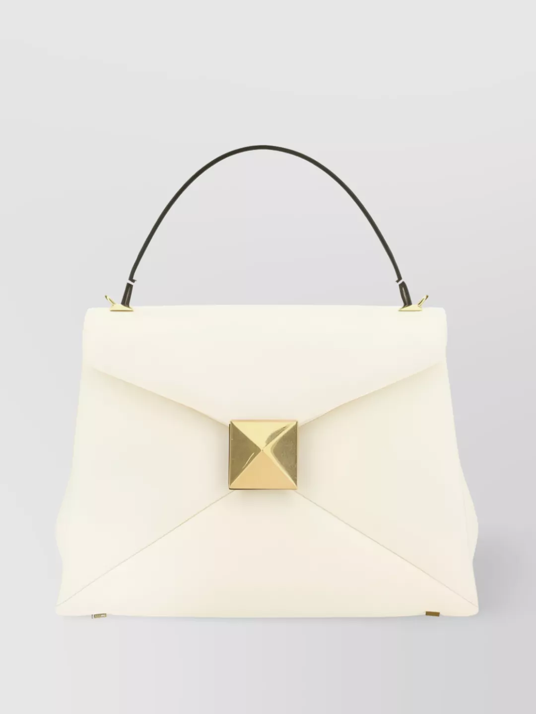 Shop Valentino Envelope Chain Strap Bag With Gold-tone Hardware In Cream
