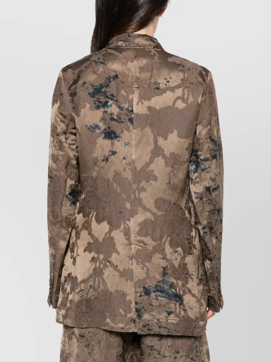 Uma Wang Linen Blend Suit Jacket