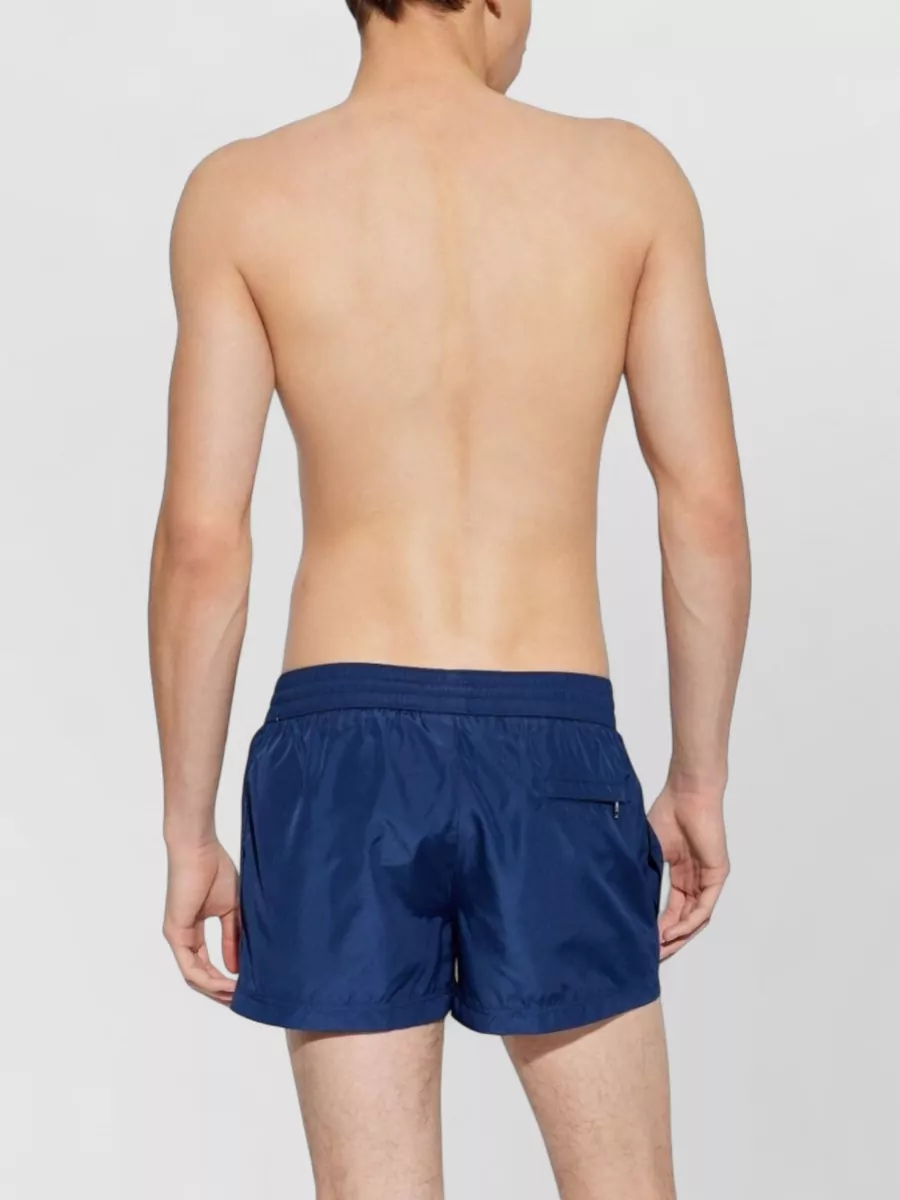 Dolce&Gabbana Swim Boxer Shorts Elastic Waist Pockets Pouch