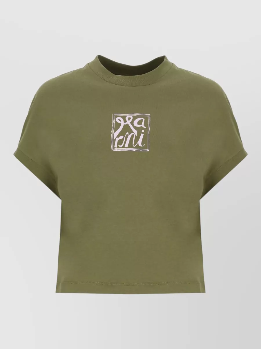 Marni Cotton Short Sleeve T-Shirt