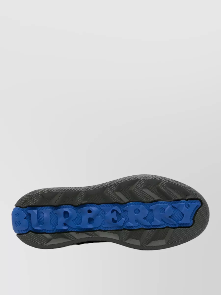 Burberry Leather Low-Top Sneakers