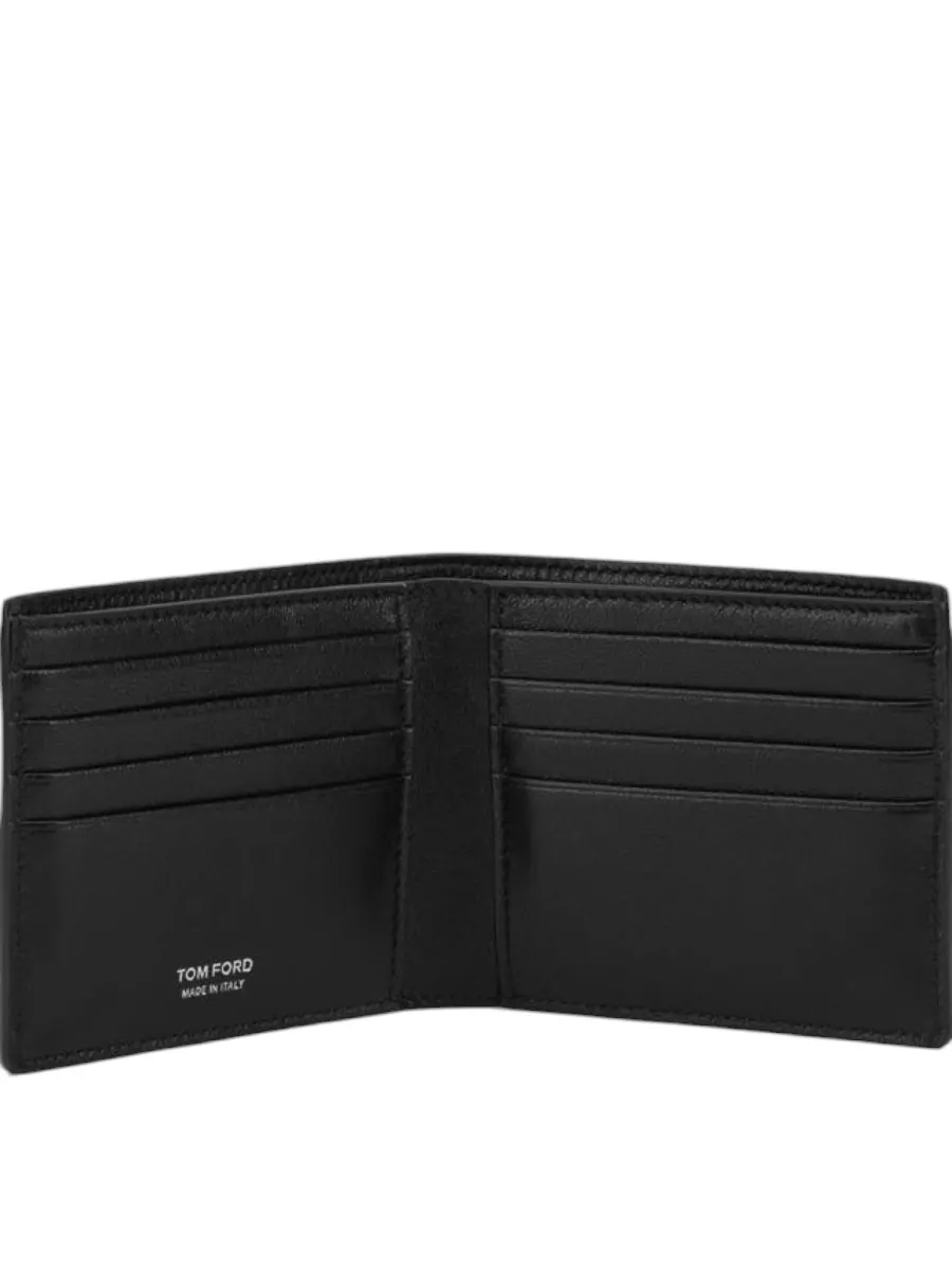Tom Ford Crocodile Leather Bifold Wallet Card Holder