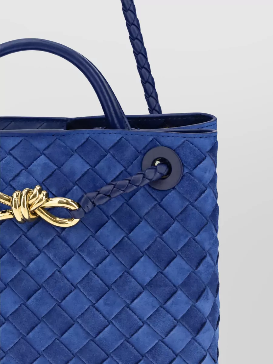 Bottega Veneta Andiamo Small Leather Tote Bag