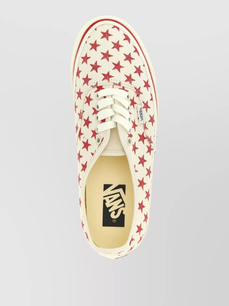 Vans Printed Canvas Low-Top Sneakers