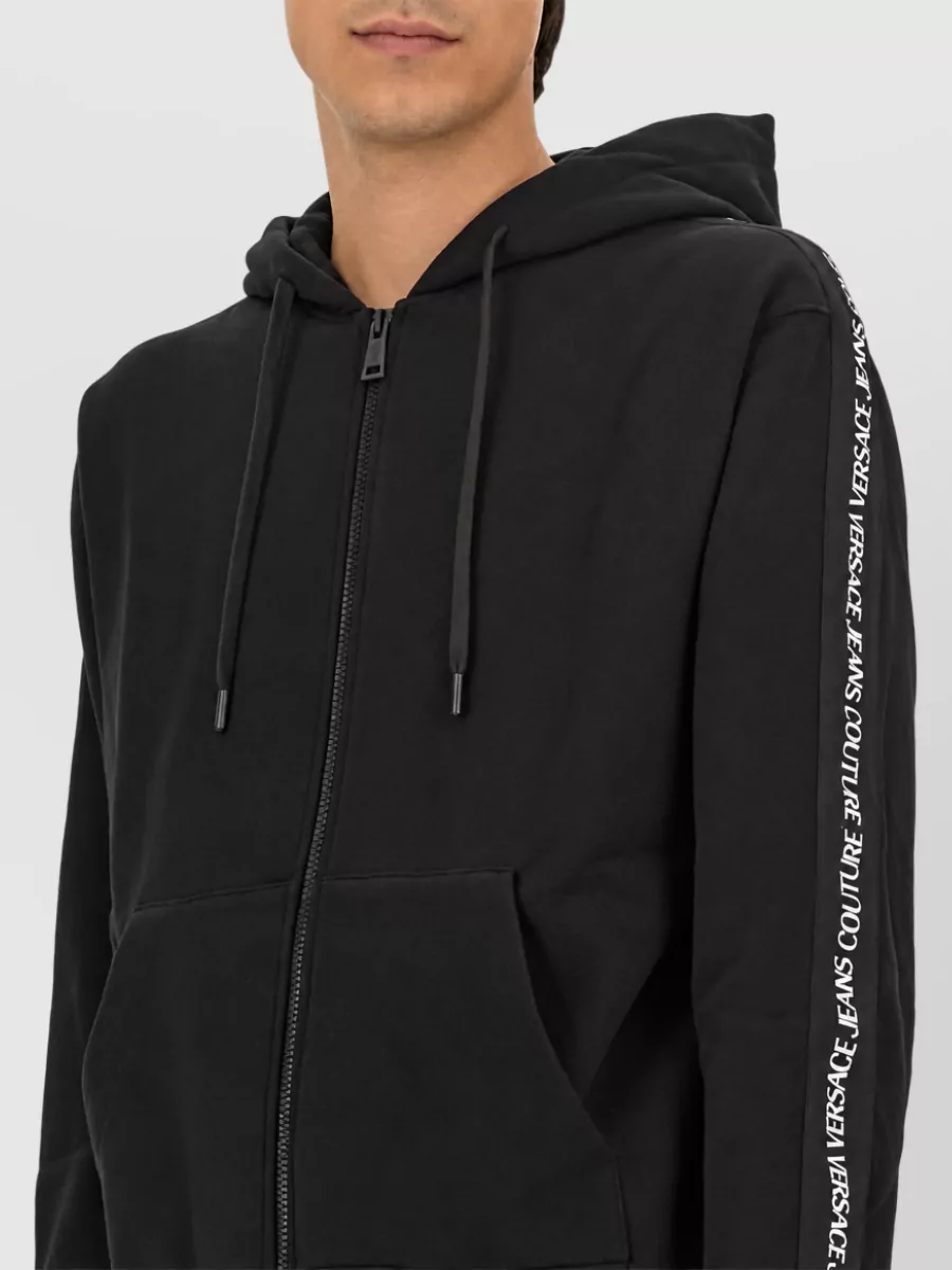 Versace Jeans Couture Cotton Hooded Jacket