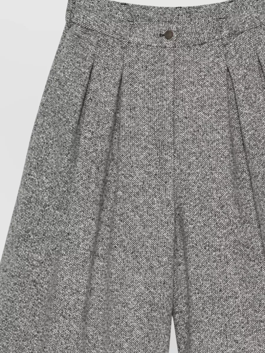 Emporio Armani Tweed Bermuda Shorts