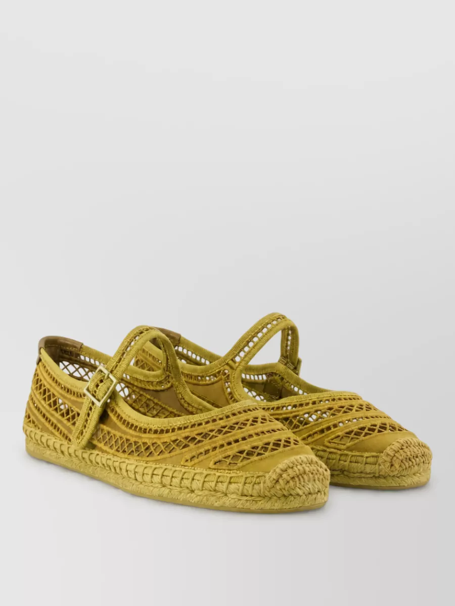 Tory Burch open weave espadrilles