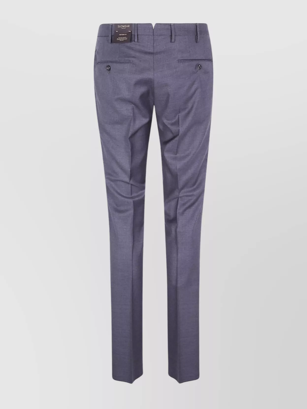 Incotex Slim Fit Chino Trousers In Blue