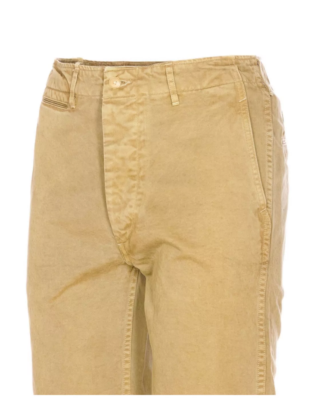 Auralee Straight Leg Trousers Pockets