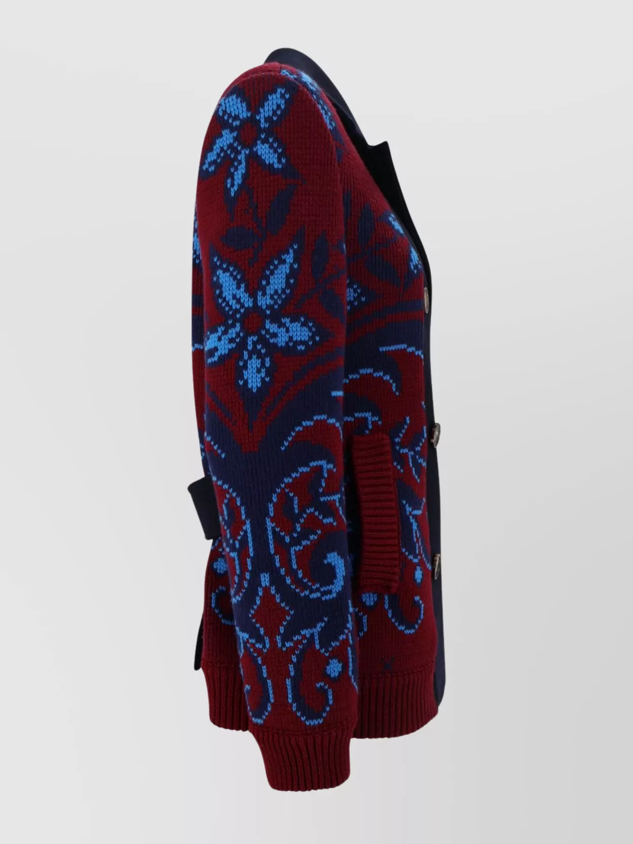 Etro Paisley Print Short Wool Jacket