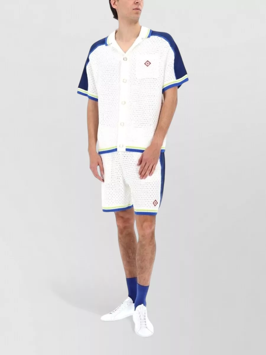 Casablanca Crochet Logo T-Shirt