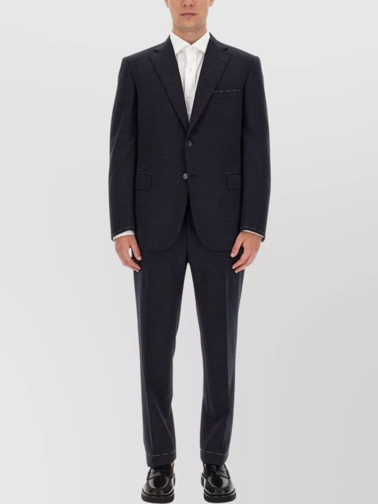 Brioni Suit With Notch Lapel And Regular Fit