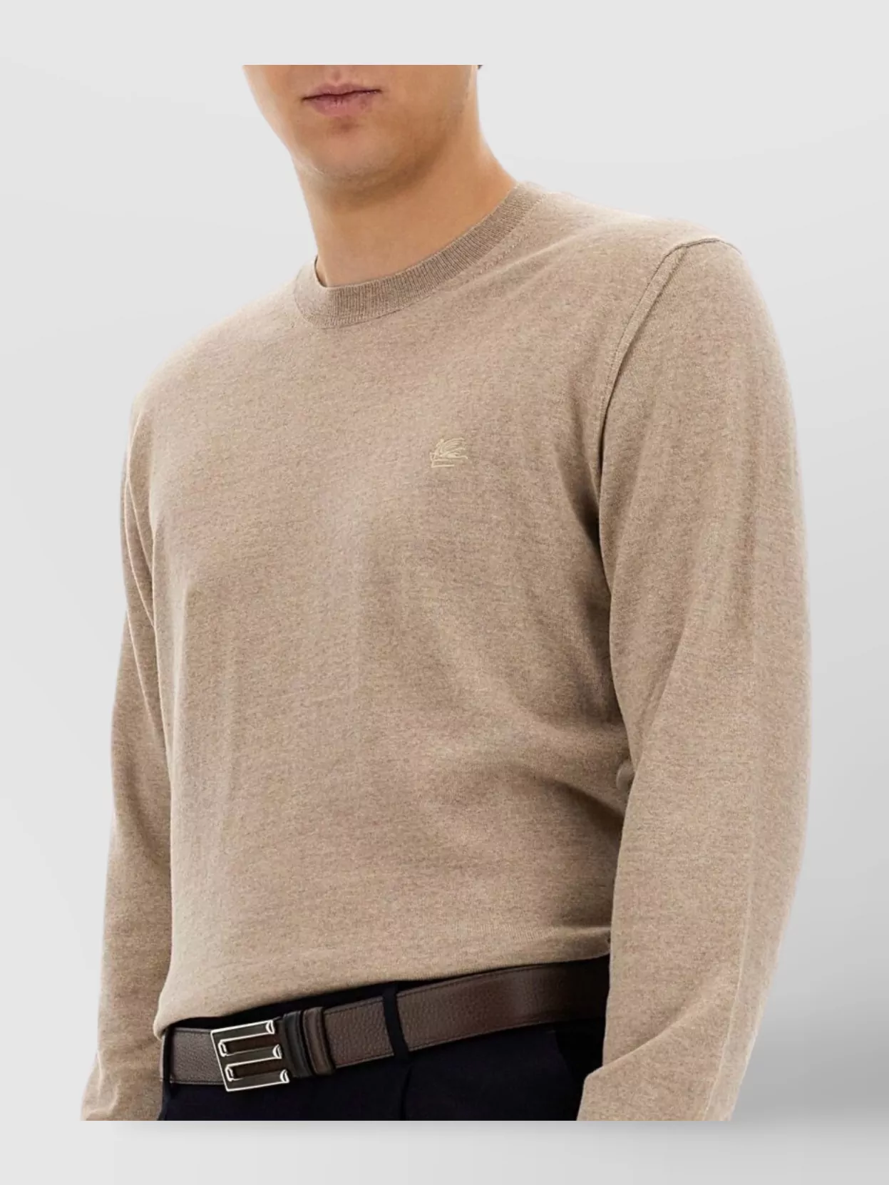 Etro Logo Crew Neck Sweater