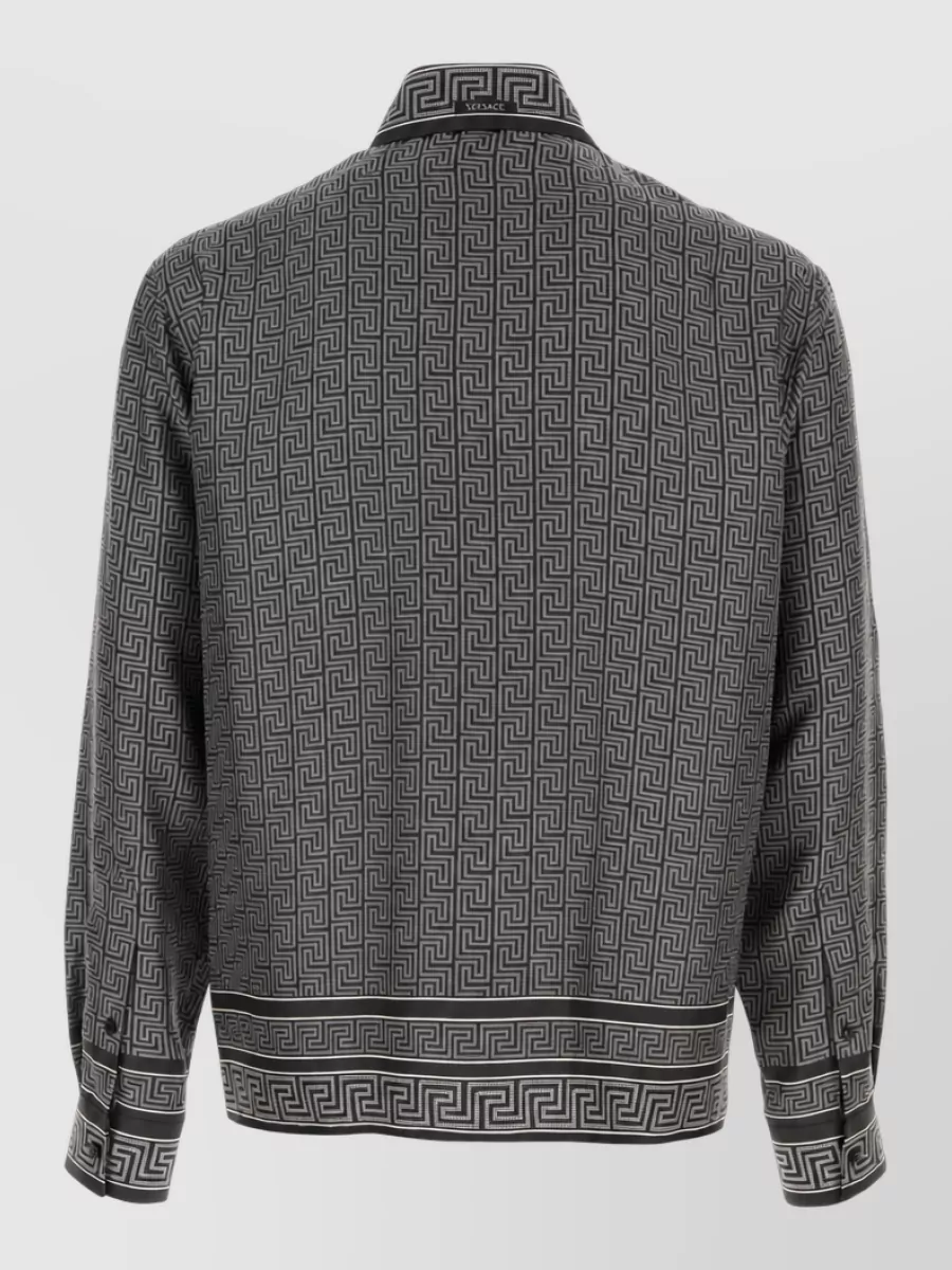 Versace Silk Printed Shirt