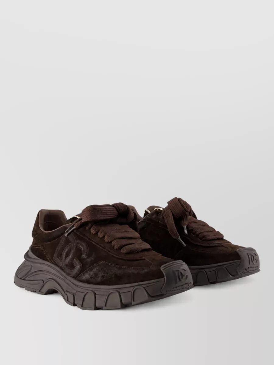 Dolce&Gabbana leather low-top sneakers