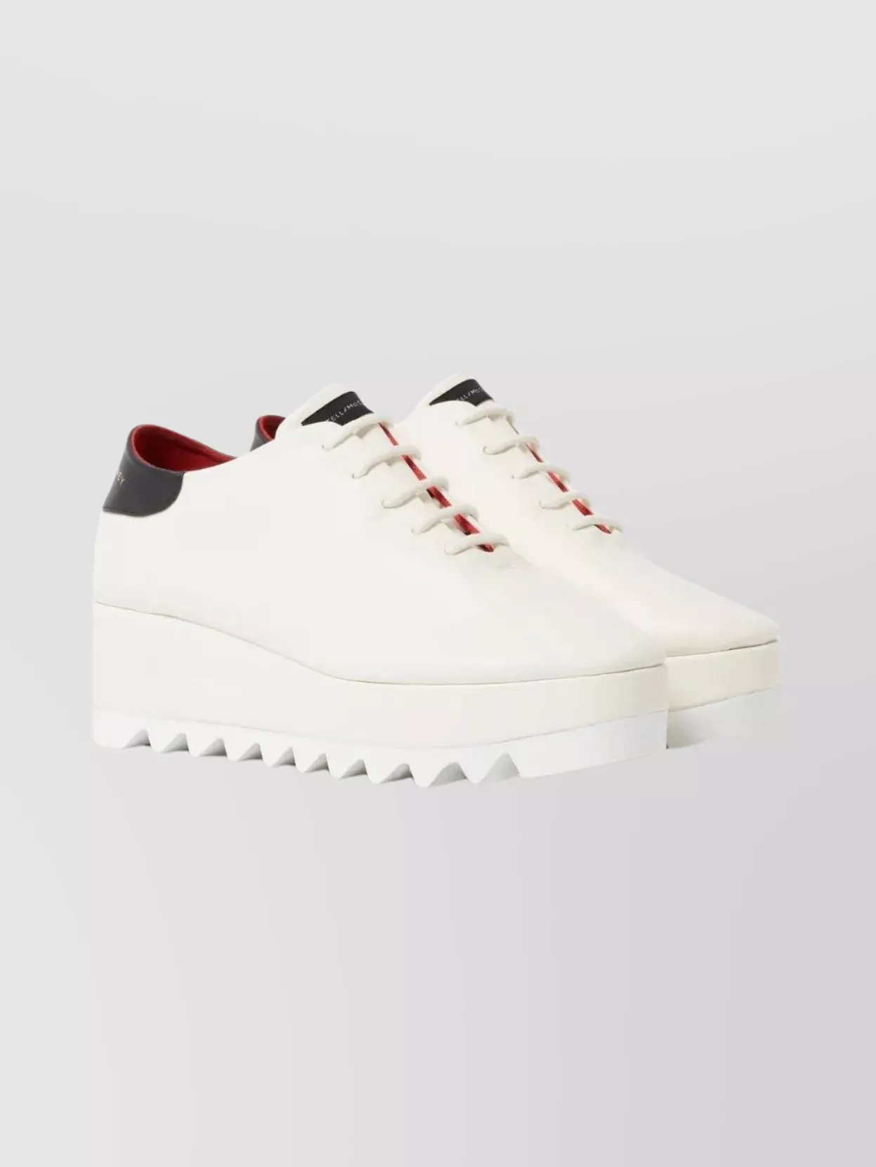 Stella Mccartney Elevated Round Toe Platform Sneakers
