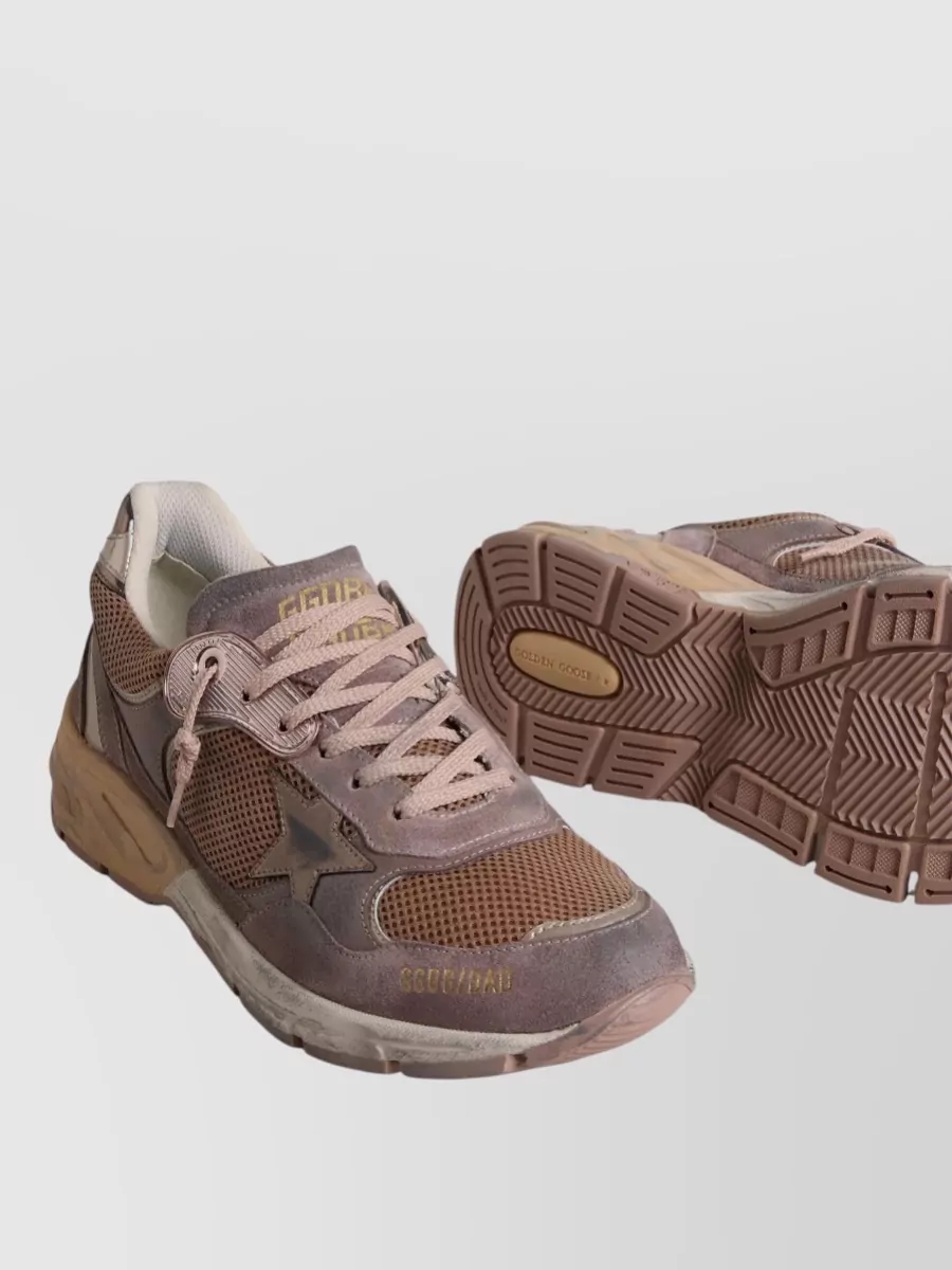 Golden Goose Running Dad Low-Top Sneakers