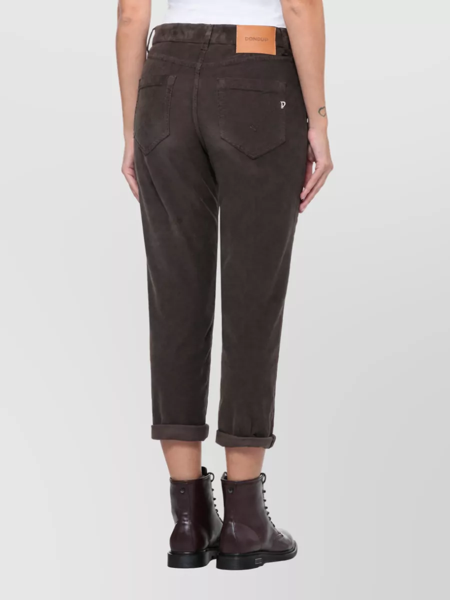 Dondup Corduroy Straight-Leg Trousers