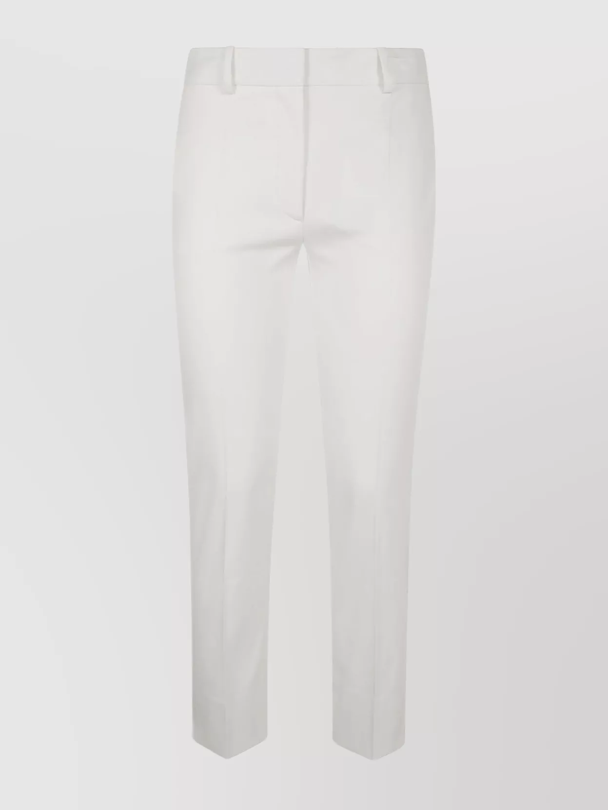 Joseph Gabardine Stretch Trousers Court Pant In White