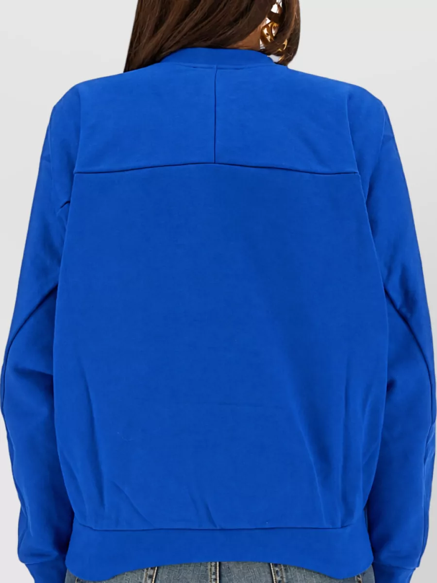 Alexander Mcqueen Cotton Varsity Skull Sweatshirt