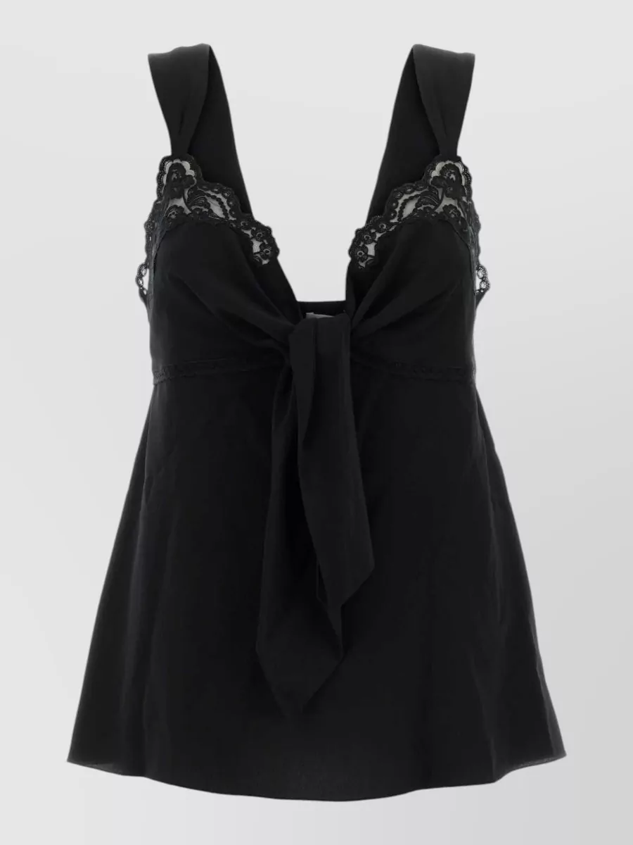 Chloé Silk lace sleeveless nightdress