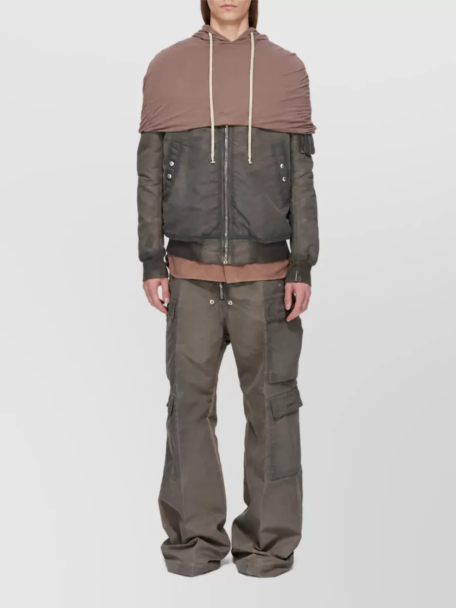 Rick Owens Drkshdw Nylon bomber jacket