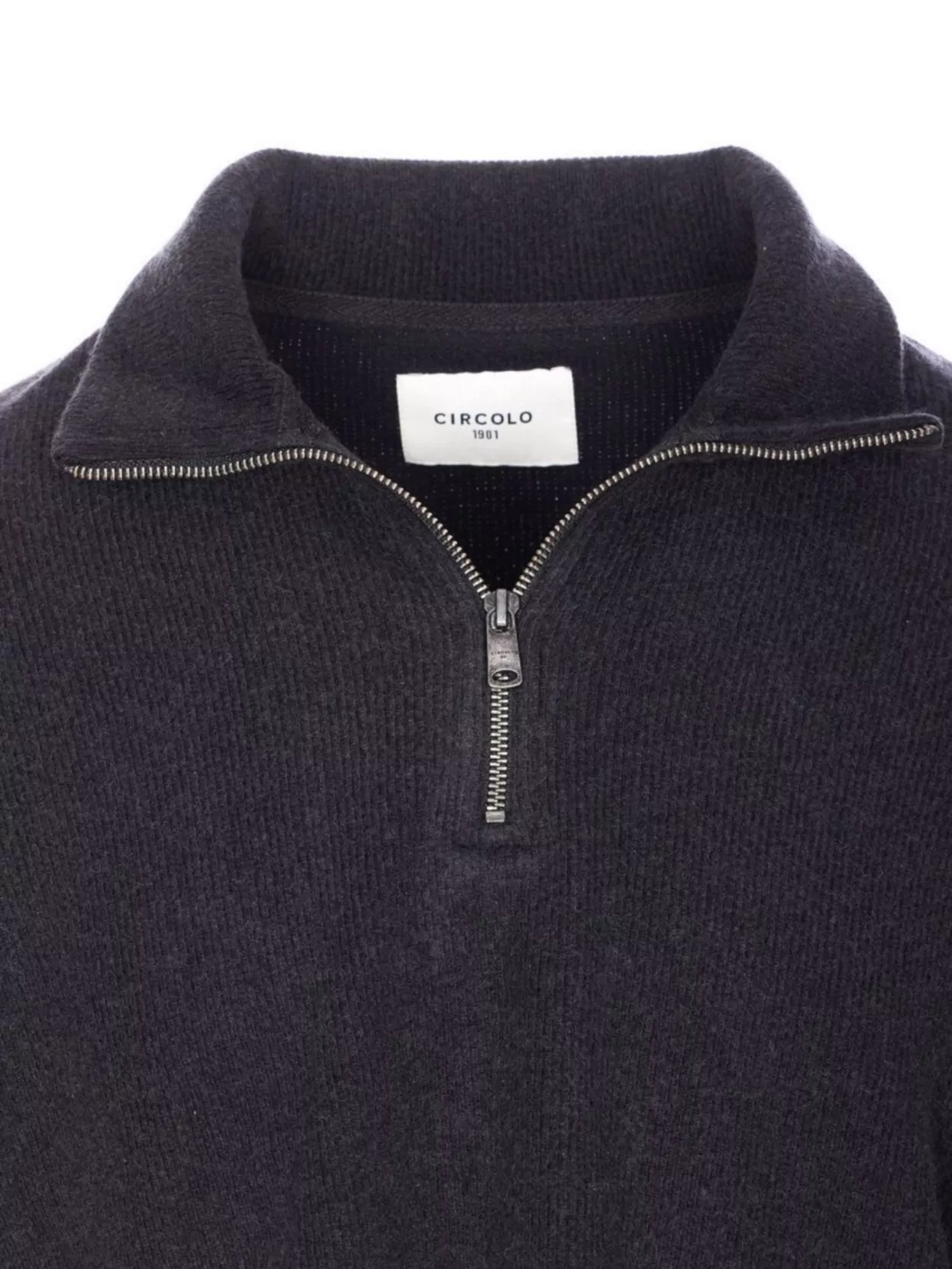 Circolo 1901 High Neck Long Sleeve Knit Sweater