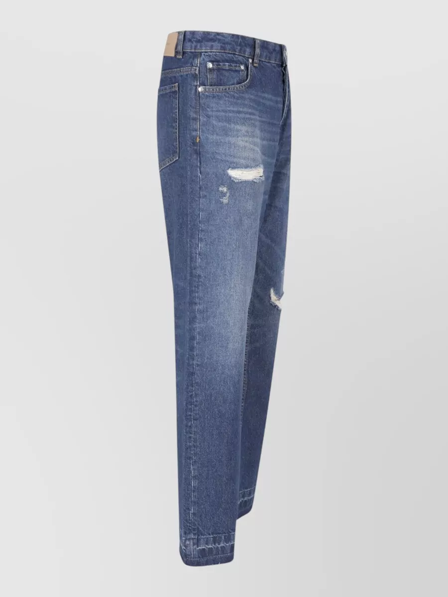 Represent Straight-Leg Denim Jeans