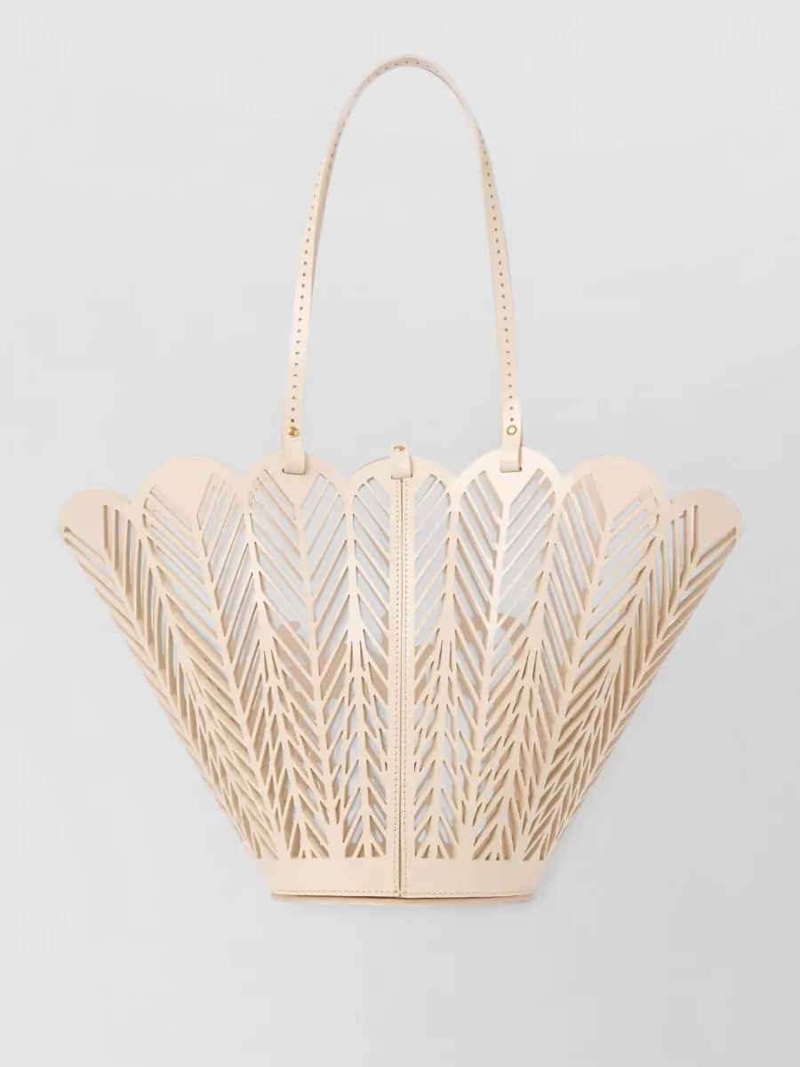 Chloé Leather beach bag