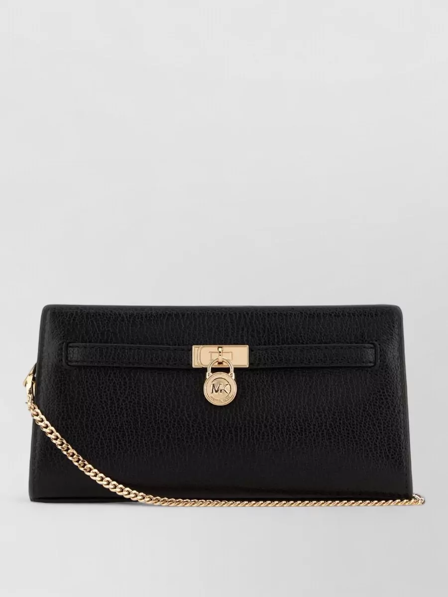 Michael Kors Hamilton Leather Clutch Bag