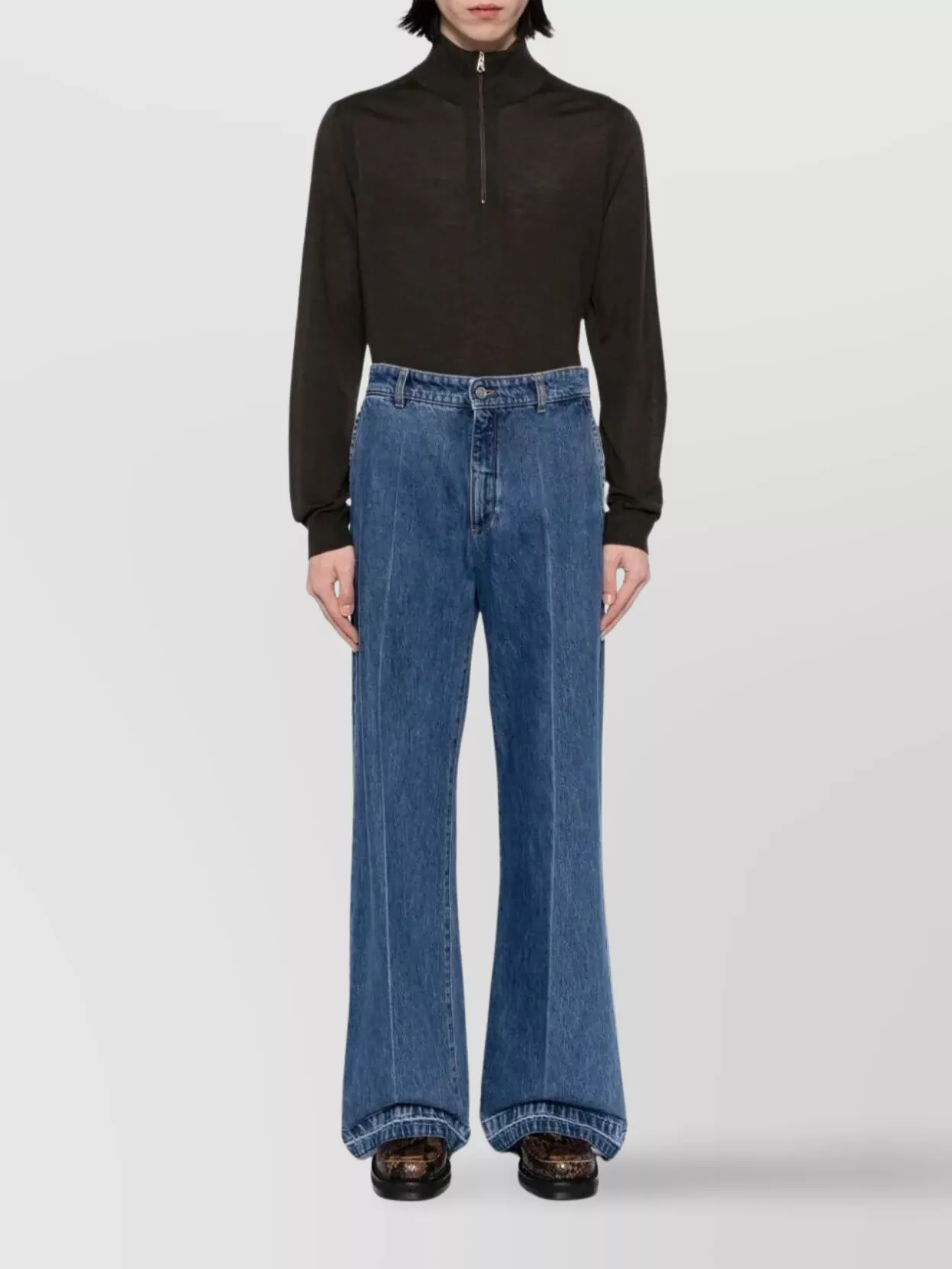 Paul Smith Men's Zip Neck Sweater