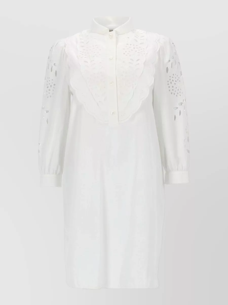 Valentino cotton knee-length dress