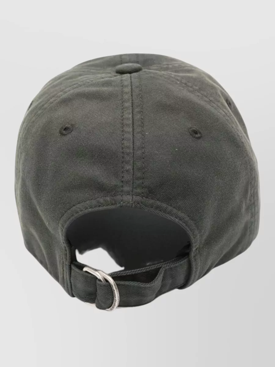 Acne Studios Logo Baseball Cap Curved Brim Hardware