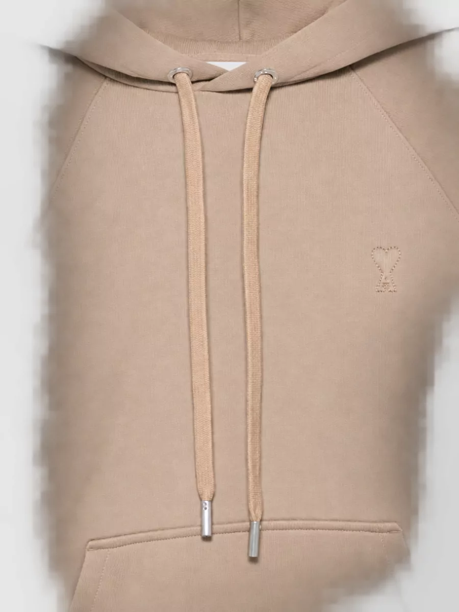 Ami Paris Cotton Ami De Coeur Hoodie