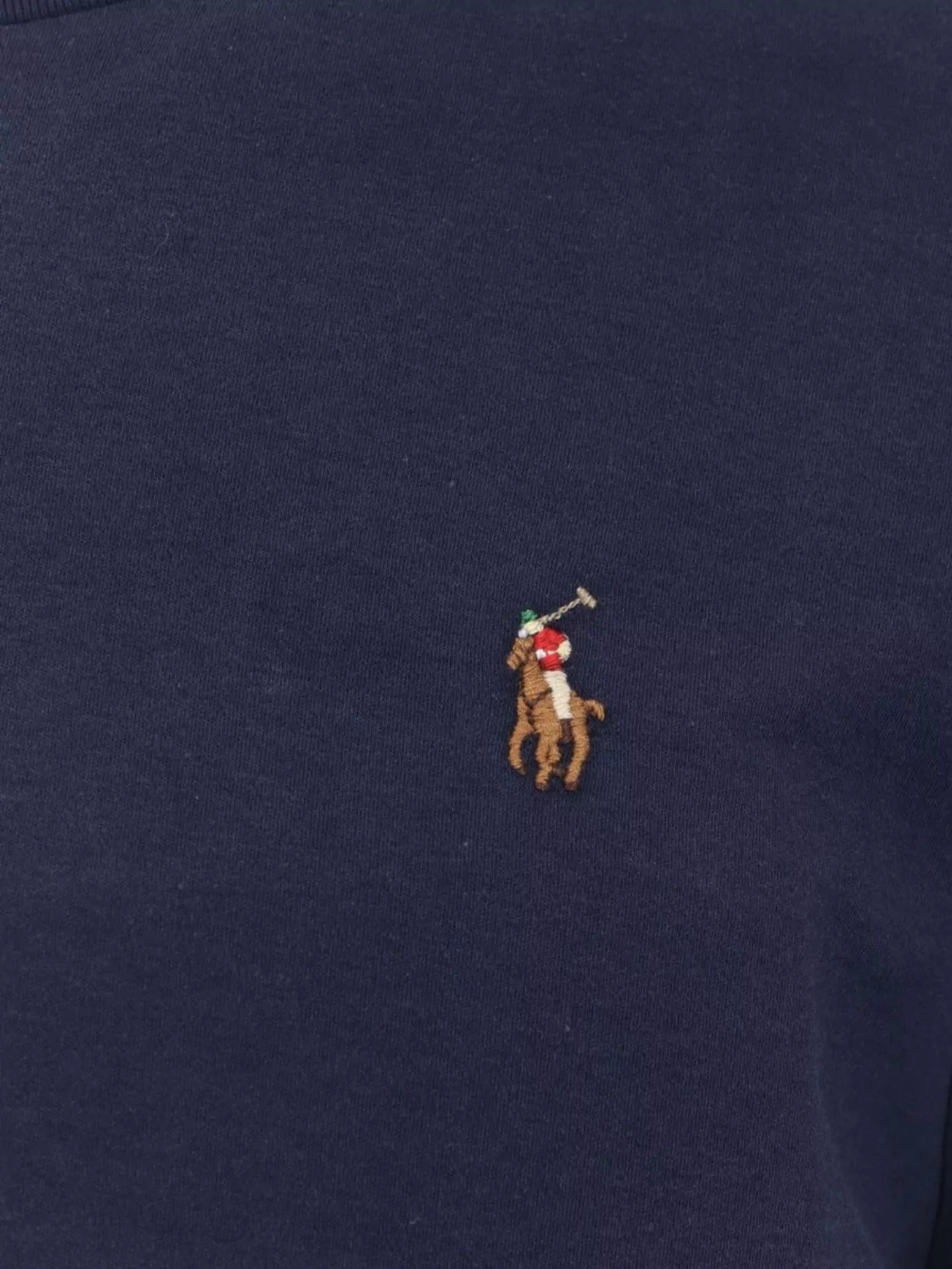 Polo Ralph Lauren Crew Neck T-Shirt Ribbed Cuffs